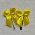 thumbnail image 1 of Lazos de cinta de satén para manualidades, embalaje de nudo para regalo, fiesta, boda, decoración artesanal, embalaje de panadería, alambre de sellado, 20/50 piezas, 6cm, 1 of 4