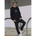 thumbnail image 2 of Abstract Triangle Sweatshirt Men -SPIdeals Designs, Male Large, 2 of 4