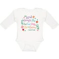 thumbnail image 3 of Inktastic She is Fierce Funny Shakespeare Quote Girls Long Sleeve Baby Bodysuit, 3 of 5