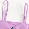 thumbnail image 4 of MuXiKeJi Clothes Girls Swimsuit 3 Piece Bathing Suits Flounce Bikini Tankini Set Beach Swimwear with Cover Ups Skirt for 3-8 Years, 4 of 7