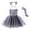 Black, variant on Girls Leopard Cow Animal Performance Tutu Dress for Party Play White,3-4 Years