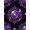 Purple, Pattern 6, variant on ODIKA Optical Illusion Happens Made Irregular Shaped Music Witchy Eight Refined Pet Friendly & Kids Safe Play for Playroom, Bedroom, Reading Nook