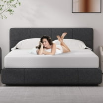 CL.HPAHKL Queen Mattress, 8 inch Gel Memory Foam Mattress in a Box, Medium Firm, CertiPUR-US