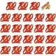 thumbnail image 1 of 24 pines de solapa de cien puntos, rojos y dorados, pin esmaltado escolar, pines de recompensa para estudiantes, insignia de mérito para empleados, broche de aleación, 1 of 6