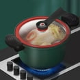 thumbnail image 5 of Nrmrqz Pressure Canner Non-Stick Pressure Cooker – Fast Meal Prep Pot Pressure Cooker, 5 of 6