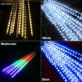 thumbnail image 5 of Morttic Meteor Shower Lights, 19.7 inches 8 Tubes 288 LED Christmas Meteor Lights Snowfall Lights,Waterproof Falling Rain Drop Lights for Outdoor Garden Tree Party Holiday Decoration (Warm White,5), 5 of 6