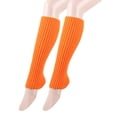 thumbnail image 2 of TBWNWG Cozy Knitted Leg Warmers for Women Retro Fashion Loose Fit Winter Autumn Season Thermal Socks Comfortable Soft Yarn Textured Design Casual Outfit Accessory,Sizes One Size, 2 of 3