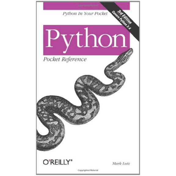 Pre-Owned Python Pocket Reference (Pocket Reference (O'Reilly)) (Paperback) 0596009402 9780596009403
