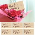thumbnail image 4 of Business Thank You Cards, Paper 3.5x1.9inch Thank You Cards Gold Script Sturdy  For Graduation Ceremony, 4 of 8
