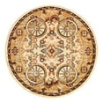thumbnail image 3 of Unique Loom Pioneer Collection Area Rug - Missoula (4' 1" Round Ivory/Beige), 3 of 9
