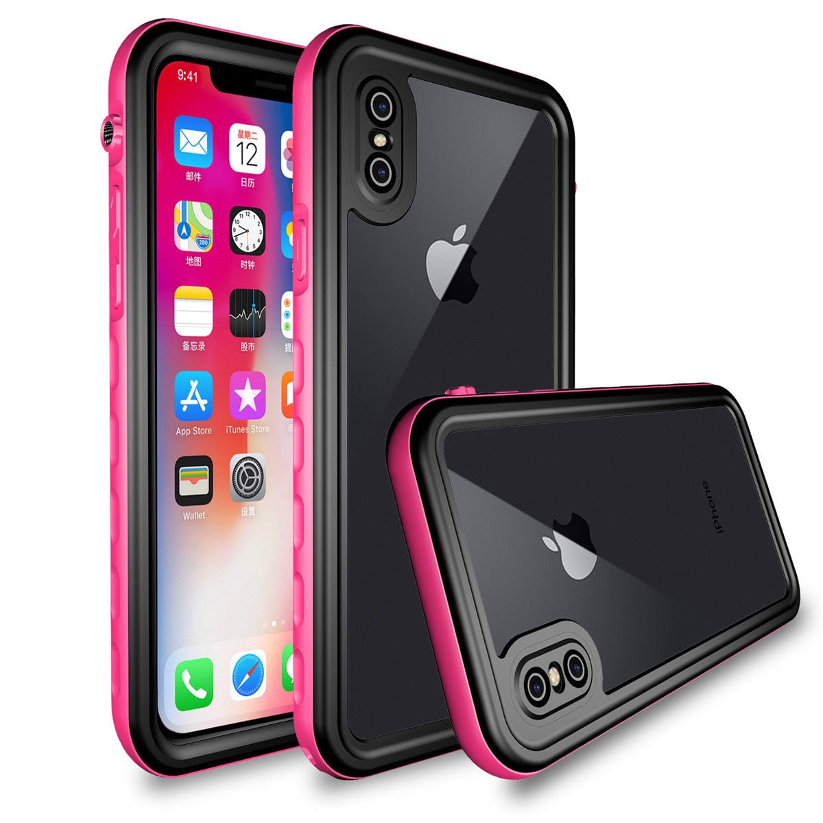 iPhone X IP68 Waterproof Case 6.6" Underwater Shockproof