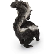 Hi-Line Gift Ltd. Walking Skunk Statue, Black and White