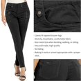 thumbnail image 5 of TRGPSG Women's High Waist Slim Fit Casual Pants Stretch Straight Leg Chino Pants, 5 of 7