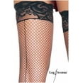 thumbnail image 2 of Zhengup Women's Stay-up Fishnet Stockings with Backseam, 2 of 3