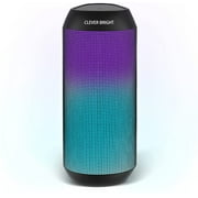 Portable Bluetooth Speaker Powerful Sound Wireless Speaker with LED Lights Support TWS Pairing Play Built-in Mic, AUX,