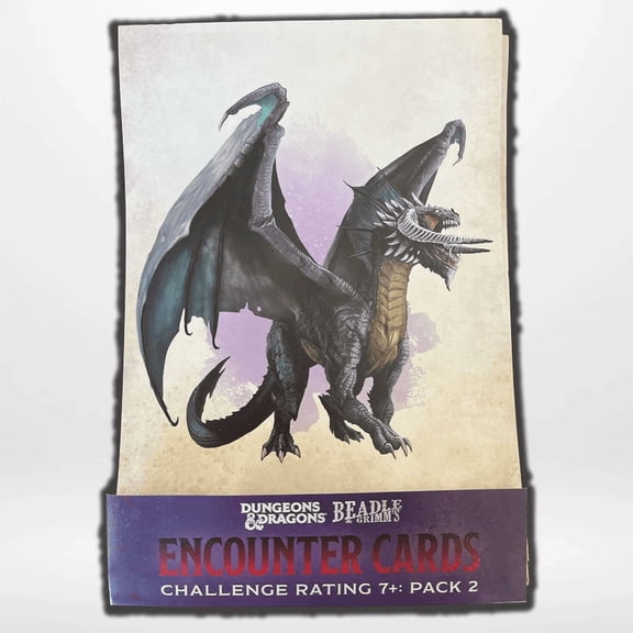 Beadle & Grimm's Encounter Cards - Challenge Rating 7  Pack 2 New