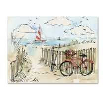 Trademark Fine Art 'Coastal Catch VI' Canvas Art by Anne Tavoletti
