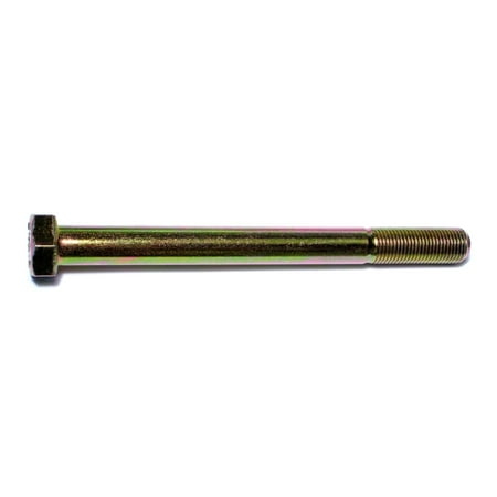 

1/2 -20 x 5-1/2 Zinc Plated Grade 8 Steel Fine Thread Hex Cap Screws (10 pcs)