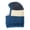 Blue, variant on Face Cover Woman Windproof Hiking Riding Headgear Face Neck Protector Sunshade Anti-UV Cold Feeling Ear Veil