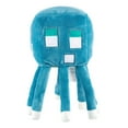thumbnail image 1 of Minecraft-Peluche Calamar Phosphorescent avec lumières et sons, 1 of 9