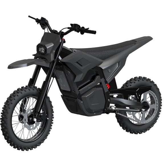 M5 Electric Dirt Bike, 37 MPH 3000W Electric Motorcycle with 48V 20.8Ah Battery Ebike, 14" All-Terrain Fat Tires, Hydraulic Disc Brakes, Mountain Off-Road E Dirt Bike, for Teens & Adults