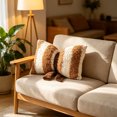 thumbnail image 5 of YLOMAY Decorative Throw Pillow Thanksgiving Fall Pillow with Removable Cover Soft Lumbar Cushion for Sofa Bedroom Holiday Living Room Festival and Everyday Home Decor,19.69 × 11.81 in, 5 of 6
