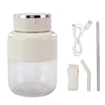 thumbnail image 2 of Copa Exrimidor Portátil, Una Licuadora Eléctrica Desmontable Recargable 800 ml Con Pajitas Correa para Vijes para Casa Oficina, Botella Exrimidor para batidos, 2 of 7