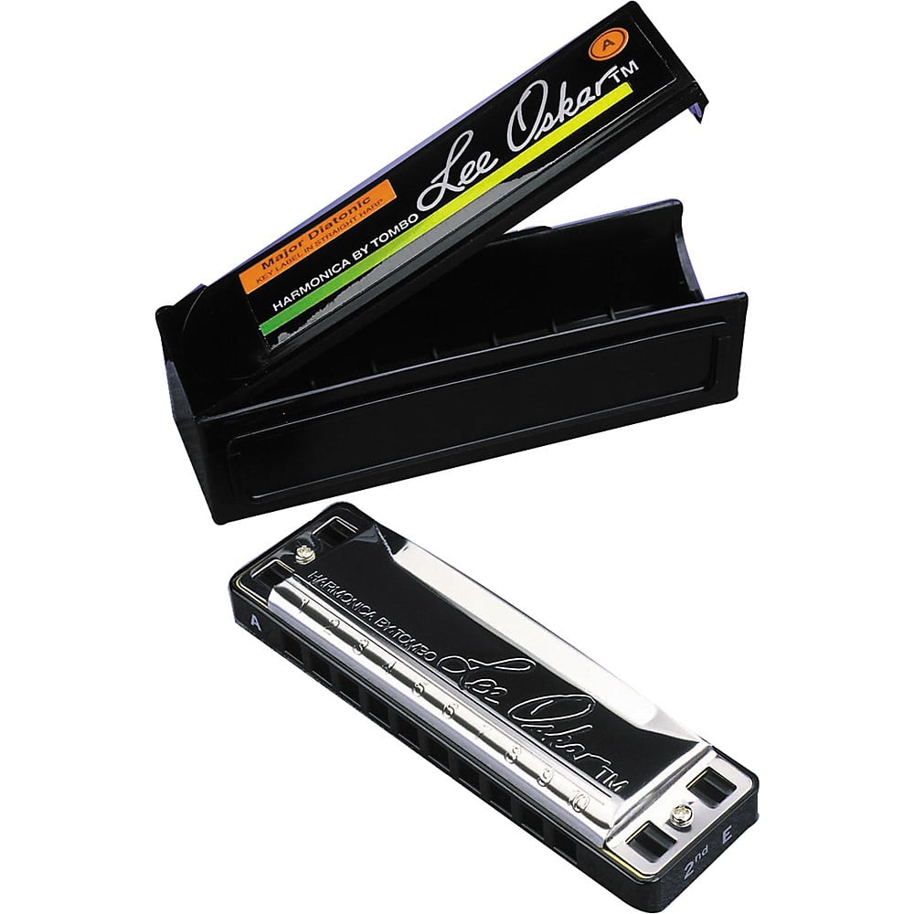 Lee Oskar Major Diatonic Harmonica Key of D Silver