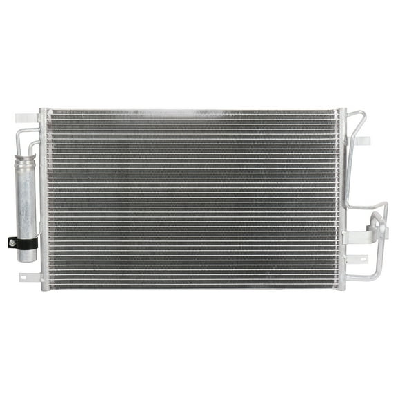 ECCPP Auto Parts Air Conditioning A/C AC Condenser Aluminum A/C AC Condenser Replacement Radiator for 2005 2006 2007 2008 2009 2010 Kia Sportage Hyundai Tucson CU3323 CU3323