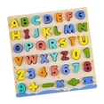 thumbnail image 4 of Rompecabezas de madera con letras y números, material didáctico, juguete educativo, rompecabezas de letras y números, para niños y niñas, material de, 4 of 9