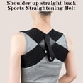 thumbnail image 4 of Posture Corrector, Posture Correction Strap, Back Brace Support, Upper Body Posture Trainer, Shoulder Support Belt for Men and Women, Posture Aid, 4 of 5