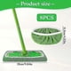 thumbnail image 2 of Pieces Mop Pads, Mop Replacement Pads, Washable Replacement Cloths, Microfiber Mop Pads, Reusable Cloths for Cleaning Scrubbing Dry or Wet Floors Tile, 2 of 5