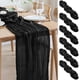 thumbnail image 1 of Tapete de mesa Ase'm, estopilla de 3 m de largo, negro, para decoración, 1 of 7