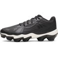 thumbnail image 1 of Tacos de softball Under Armour Glyde Sola para mujer, negros, talla 7.5 US, 1 of 3
