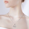 thumbnail image 2 of Rynsito Sterling Silver Elephant Necklace, Animal Jewelry Gift for Women Mom Nana Wife, 2 of 4