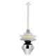 thumbnail image 1 of 4 Uds. Accesorios de baño con botón de descarga de inodoro de plástico para el hogar y el Hotel, 1 of 8