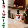 thumbnail image 6 of Holiday Decor Refillable Soap Dispenser, Snowman Santa Christmas Tree Themed Hand Soap Dispenser for Kitchen Countertops Bathroom Sinks,330ml (C), 6 of 6
