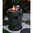 thumbnail image 4 of Newboti 32000 BTU, CSA Certification Diameter 20 Inch Round Outdoor Gas Fire Pit,Contain 2.5kg Lava Stone And Rainproof Cover,Magnesium Oxide Cultured Stone Surface Finished,, More Suitable for Ou 192, 4 of 13
