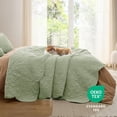 thumbnail image 4 of Juego de edredones Bedsure, tamaño queen, color verde salvia, 4 of 9