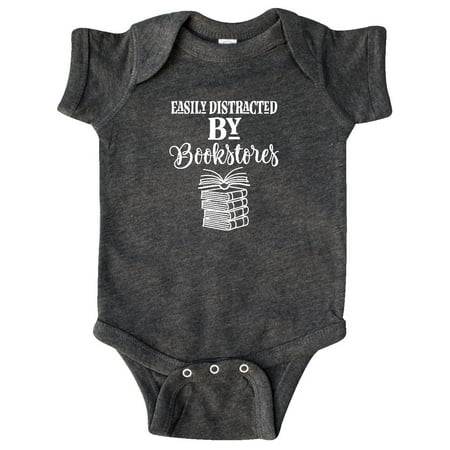 

Inktastic Reading Bookstore Funny Gift for Readers Gift Baby Girl Bodysuit