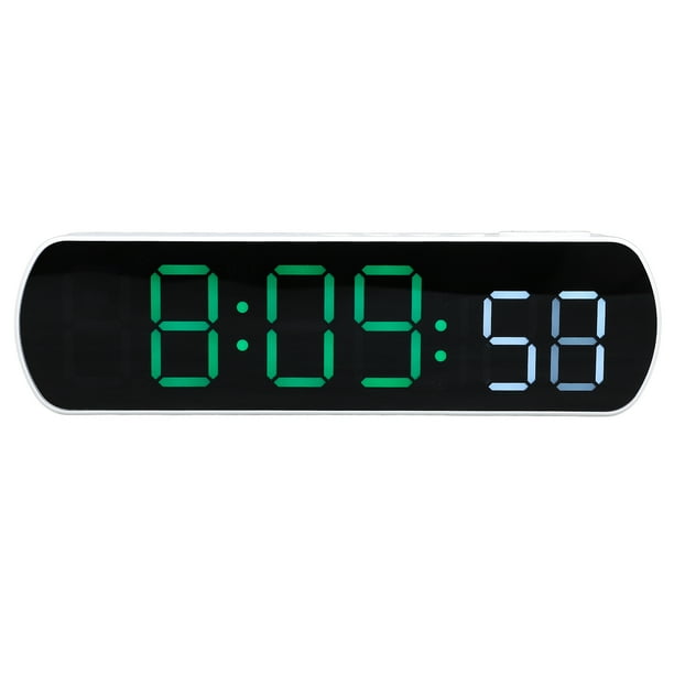 Reloj digital LED que se puede colgar Reloj multifunción Reloj de cuenta regresiva Reloj de mesa para dormitorio
