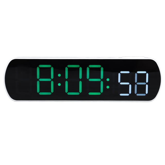 Reloj digital LED que se puede colgar Reloj multifunción Reloj de cuenta regresiva Reloj de mesa para dormitorio