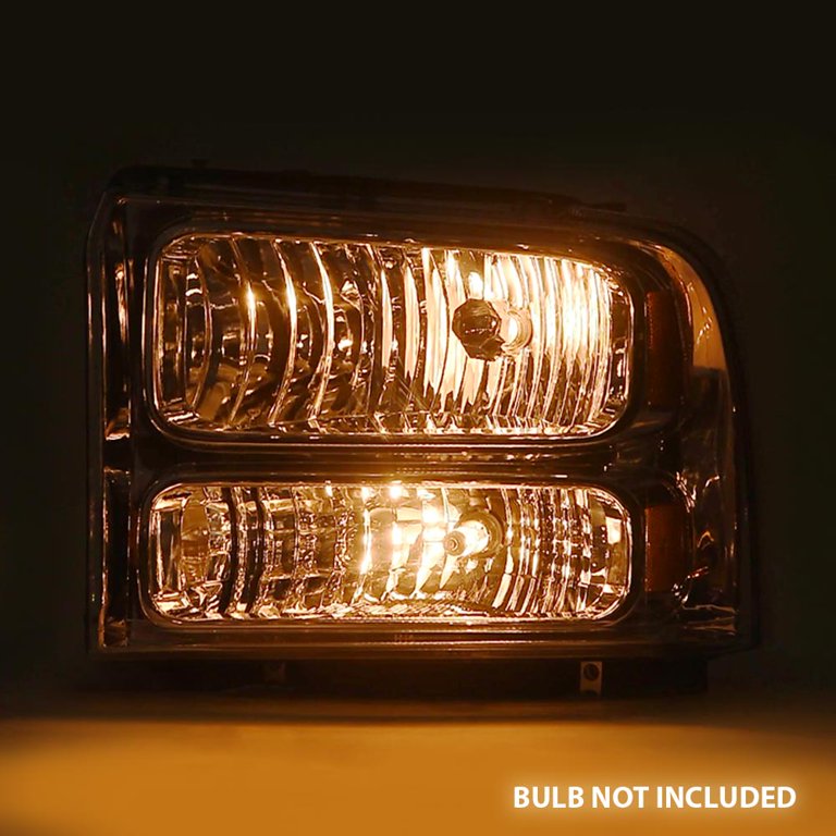 AKKON - Fits 2011-2016 Ford F250/F350/F450/F550 SuperDuty Model Headlight Clear Lens Lamp Cover Pair Left Right Heavy Duty