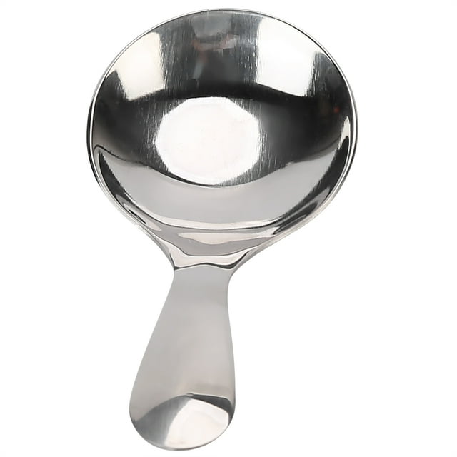 Ccdes Stainless Steel Scoop Multifunctional Short Handle Ice Cream Sugar Tea Salt Coffee Spoon,Tableware,Scoop