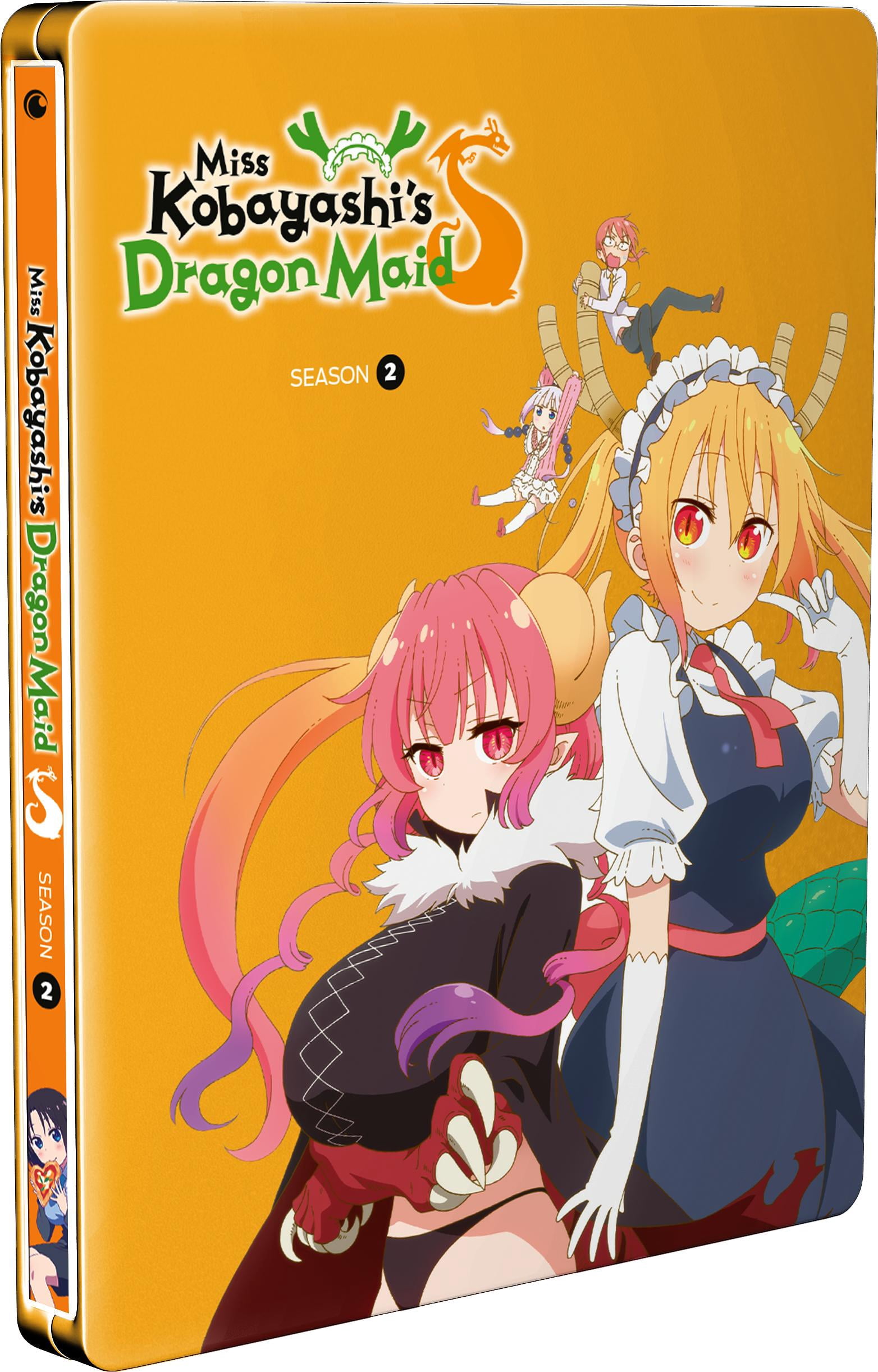 Miss Kobayashi's Dragon Maid S: Season 2 (Steelbook) (Blu-ray) Crunchyroll, Anime