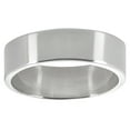 thumbnail image 2 of Men's 7mm Solid .925 Sterling Silver Classic Wedding Band Ring, Size 11 + Gift Box, 2 of 7