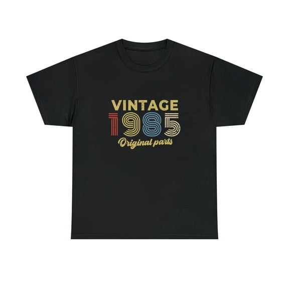 1985 Birthday Gift Retro Birthday Vintage 1985 Original Part Tshirt