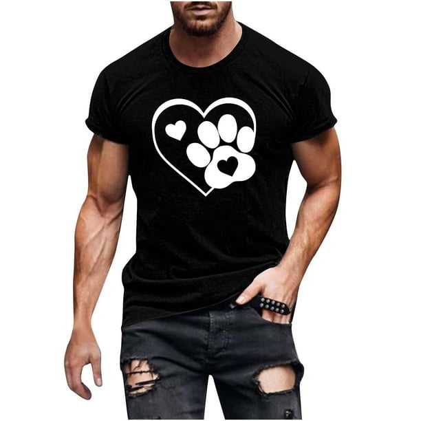 Camiseta Impresa de Cuello Redondo de Manga Larga, Camisetas de Manga Larga Cálidas Y de Moda
