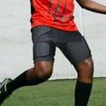 thumbnail image 2 of TUOYR Adult Men's Padded Compression Shorts Football Girdle Padded Pants for Football Baseball up to Size 3XL, 2 of 5