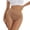 Beige, variant on Womens Panties Women's Solid Color Conservative Middle Waist Seamless Cotton Crotch Yoga Exercise Breathable G-String Womens Underwear Lace Thongs(Coffee,M)